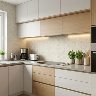 Durable Paper-Backed Vinyl Wallpaper for Kitchens