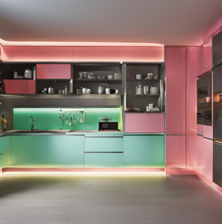 Glowing Cabinet Interiors with Radium Colour - Asian Paints