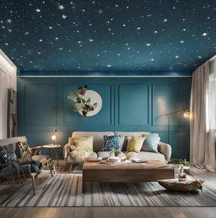 Radium Starry Ceiling Decor - Asian Paints