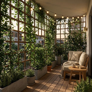 Trellis Vertical Garden for Balconies