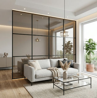 Sleek Glass Wall Panels for Modern Interiors