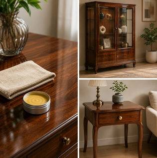 Lacquer Wood Polish Finish