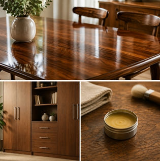 How to Maintain Polished Wooden Furniture