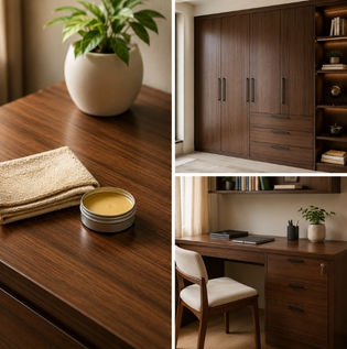 Melamine Wood Polish Finish