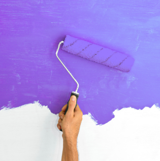Composition of Purple Colour - Asian Paints