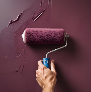 Maroon Color Composition - Asian Paints