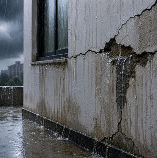 Increased Risk of Water Seepage During Monsoon Season