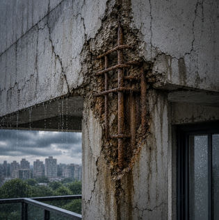 Structural Damage Caused by Continuous Moisture Exposure