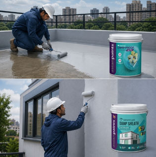 Waterproofing Application for Terraces and Exterior Walls