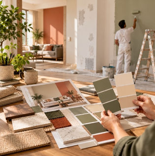 How to Prepare Walls and Choose Colours Before Painting Your Home Interior