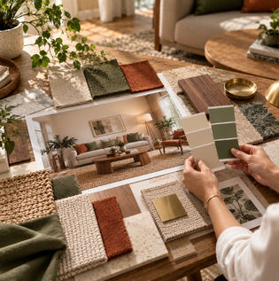 How Do I Choose a Smart Colour Palette for a Living Room to Match Lighting and Furniture?