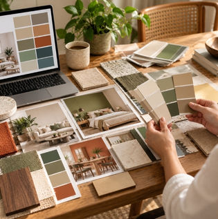 Where Can I Find Reliable Paint Colour Ideas and Swatches for a Renovation Project?