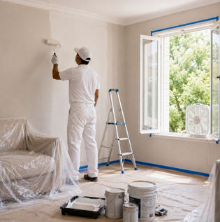 How Professionals Reduce Paint Odours