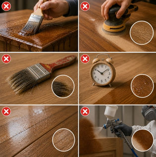 Common Wood Finish Application Mistakes to Avoid