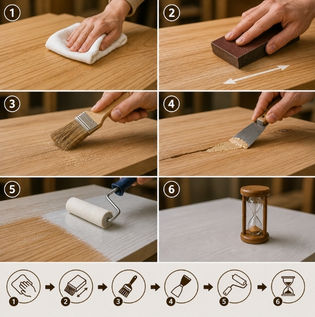 Step-by-Step Guide to Prepare Wood for Finishing