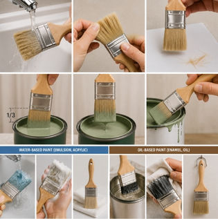 Using and caring for paint brushes | Cleaning, storage & maintenance guide