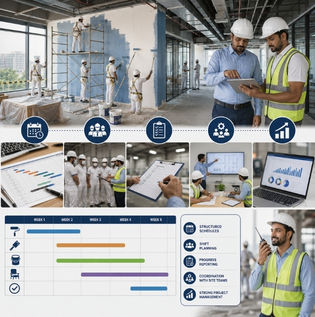 Commercial Painting Project Coordination and Timelines