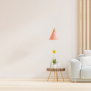 Pink Living Room Design - Asian Paints