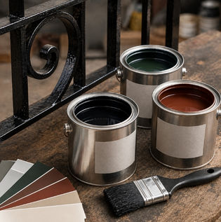 Choosing the Right Metal Paint for Gates and Railings