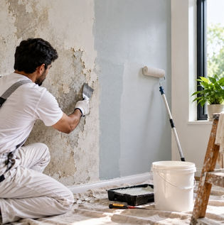 Preparing Interior Walls for Painting in High Humidity