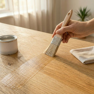 Apply Thin and Even Coats of Wood Sealer