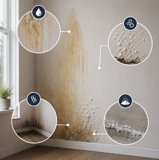Early Warning Signs of Water Seepage and Damp Walls