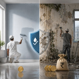 Waterproofing Before Painting Helps Reduce Home Renovation Costs