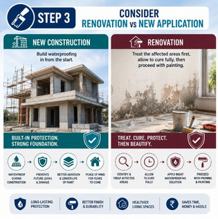 Waterproofing for Renovation and New Construction Projects