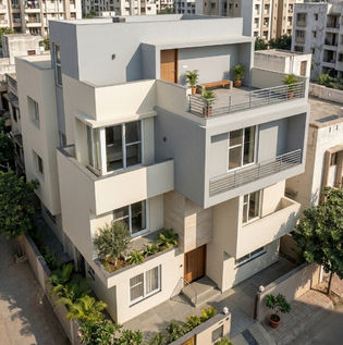 Clean and Simple Minimal Box House