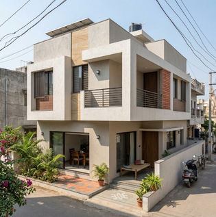 Practical Two-Storey Box House Design