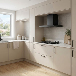 Neutral Kitchen Colours for a Clean and Bright Space