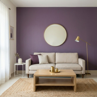 Purple Colour Palette for Hall