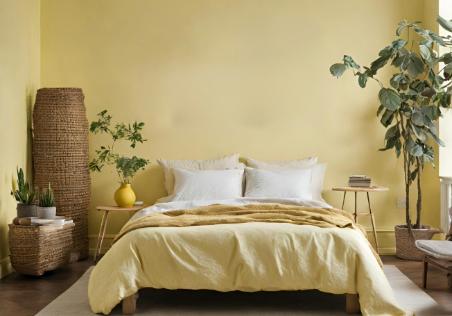 Yellow paint as per vastu for the bedroom - Asian Paints