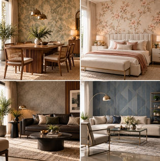 Guide to Matching Wall Colours with Varied Furniture Materials