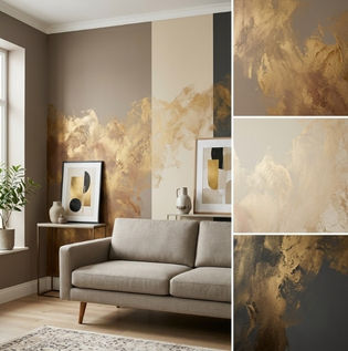 Layering Metallic Paint