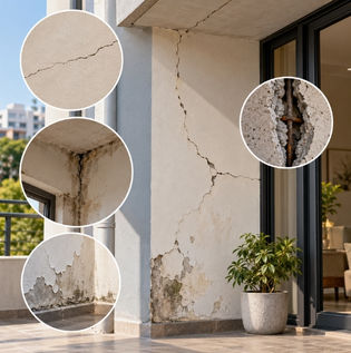 Common Causes of Plaster and Wall Cracks in Residential Buildings