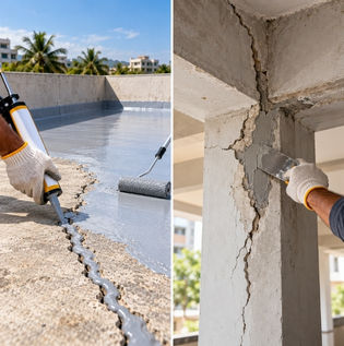 Matching the Right Waterproofing System to Specific Cracks