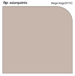 Beige Rage 8770 Paint Shade by Asian Paints