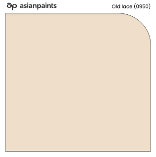 Old Lace 0950 Paint Shade by Asian Paints