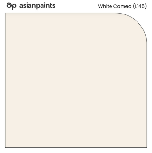  White Cameo L145 Paint Shade by Asian Paints