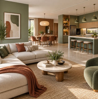 Strategic Colour Planning for Open Layouts