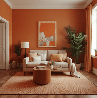 When to Avoid or Use Orange Sparingly in Interiors