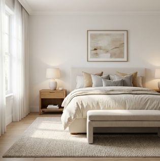 Sublime White Luxury Bedroom