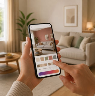 Using the Asian Paints Online Visualizer Tool