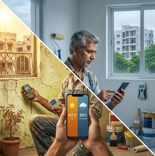 Hyderabad weather considerations for painting jobs | Asian Paints