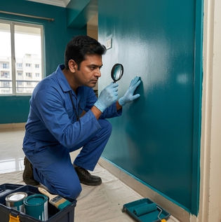 Paint application and finish quality checks | Asian Paints