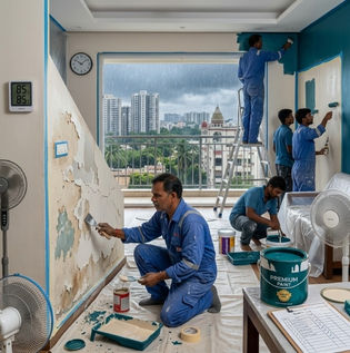 Factors affecting painting project timelines in Hyderabad | Asian Paints
