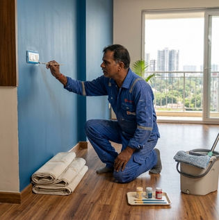 Post painting cleanup and touch ups | Asian Paints