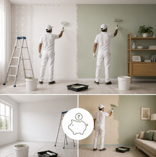 Fresh Painting vs Repainting Costs