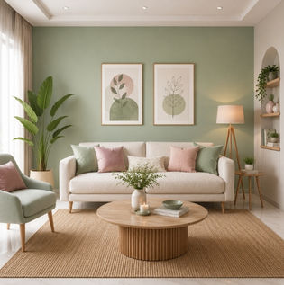 Create a Pastel Feature Wall with Asian Paints Royale